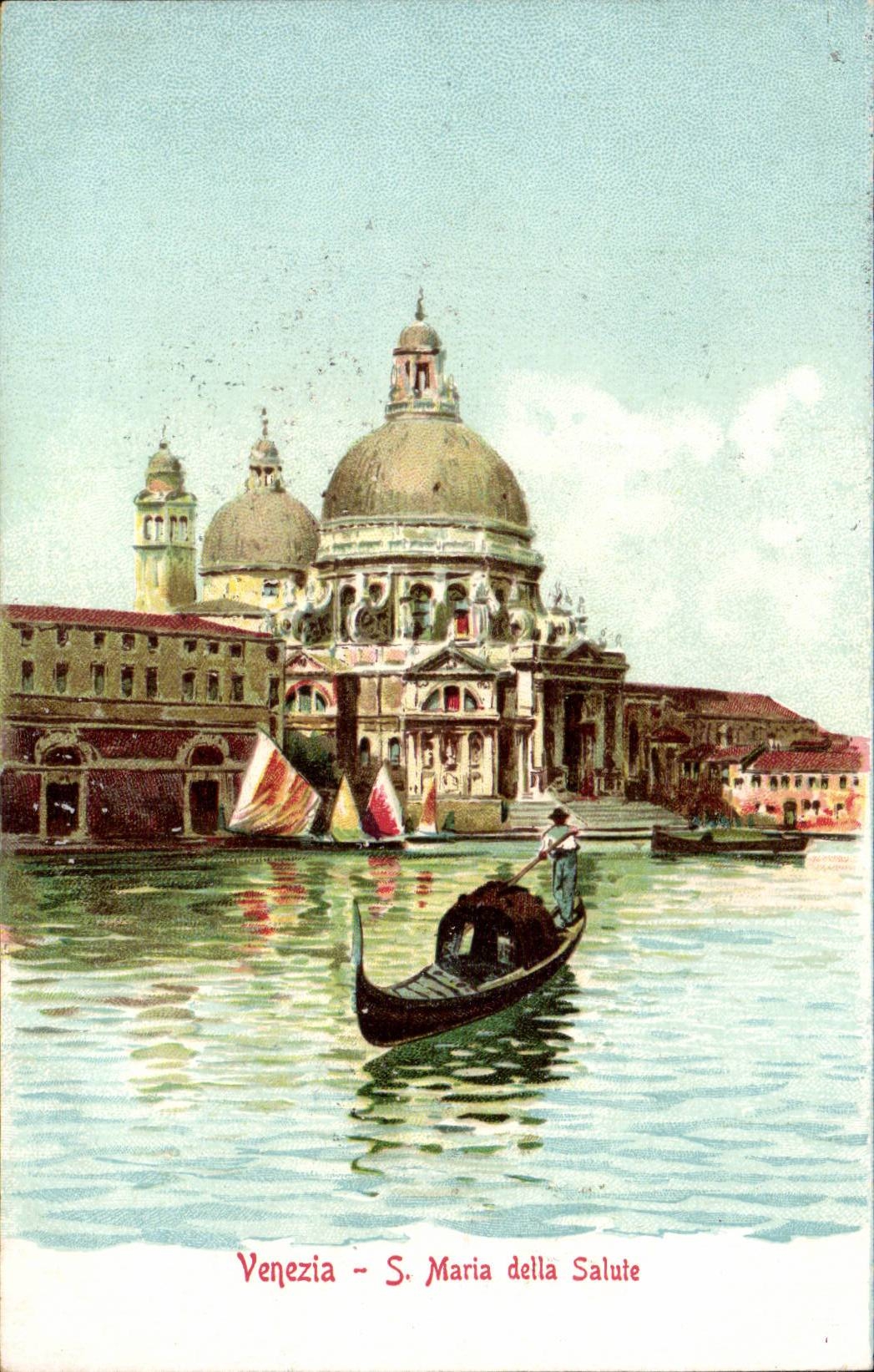 Italia - Italie - Italy - Venice - Venezia - S Maria della Salute - CPA 
