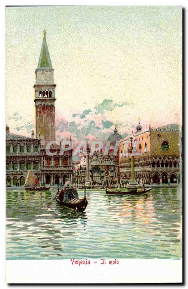 Italia - Italie - Italy - Venice - Venezia - Il Molo - CPA 