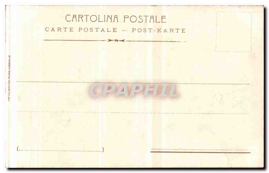 Italia - Italie - Italy - Verona - Castello di S Pietro - CPA  — Verso