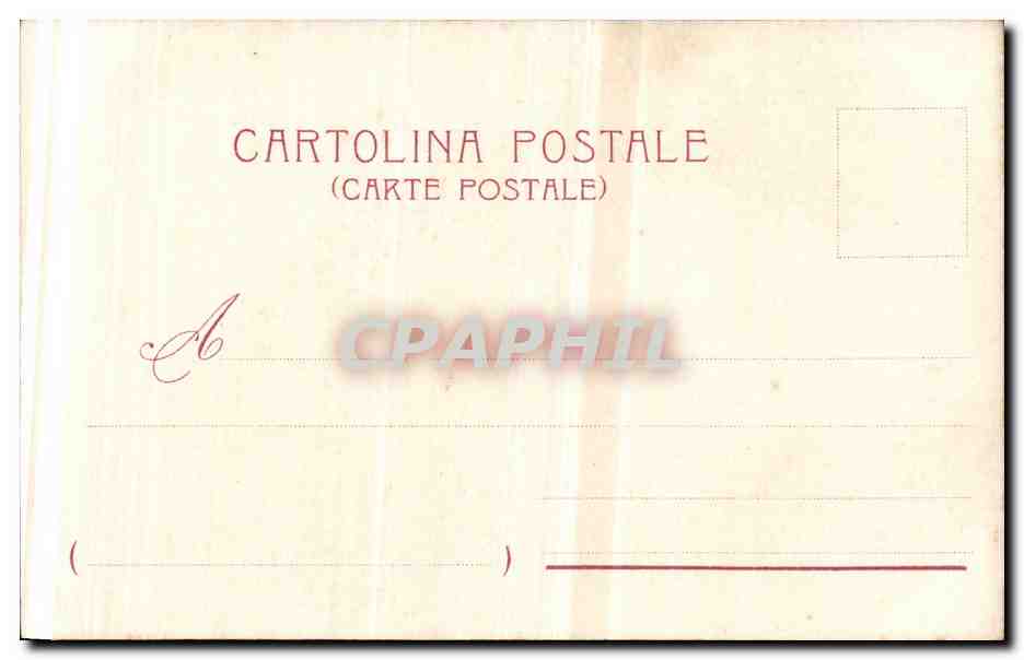 Italia - Italie - Italy - Padua - Padova - La Chiesa - CPA  — Rückseite