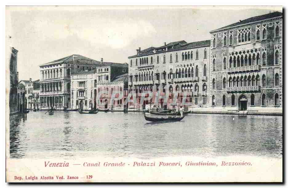 Italia - Italie - Italy - Venice - Venezia - Canal Grande - CPA 