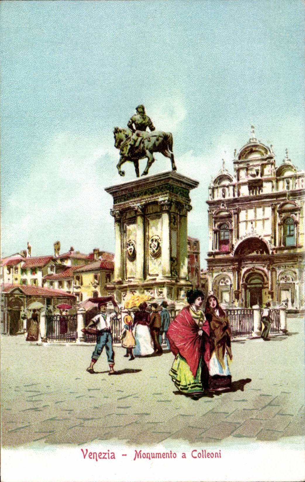 Italia - Italie - Italy - Venice - Venezia - Monumento - CPA 