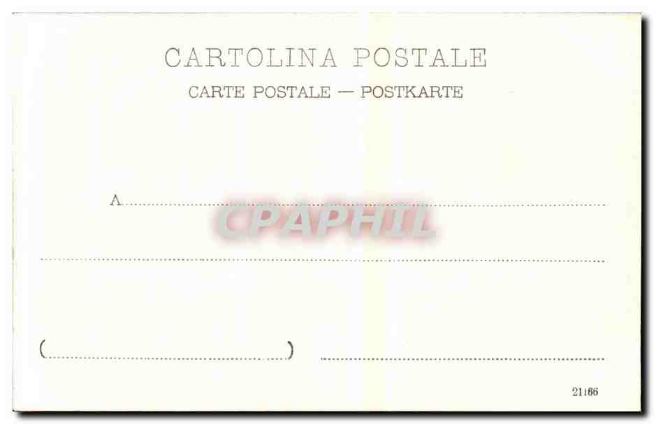Italia - Italie - Italy - Genova - Genoa - Piazza - CPA  — Rückseite