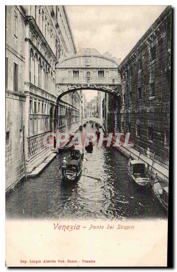 Italia - Italie - Italy - Venice - Venezia - Ponte dei Sospiri - CPA 