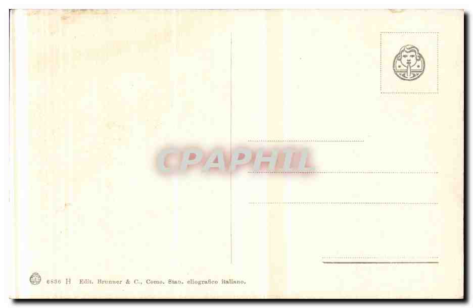 Italia - Italie - Italy - Compagna Romana - mouton - sheep - CPA  — Rückseite