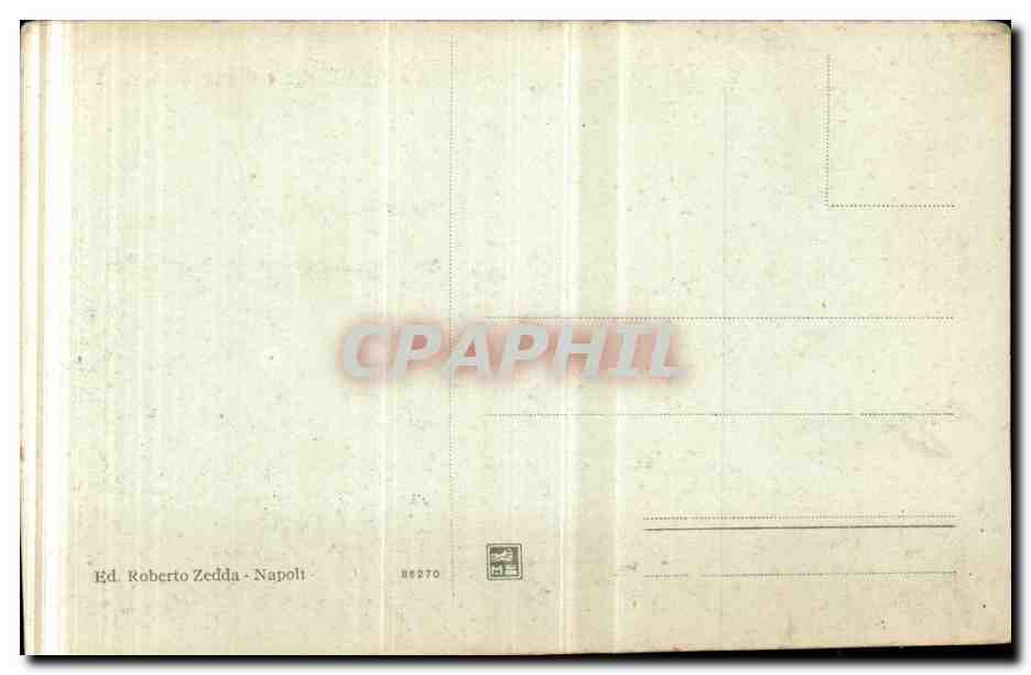 Italia - Italie - Italy - Napoli - Naples - Piazza della Borsa - CPA  — Verso