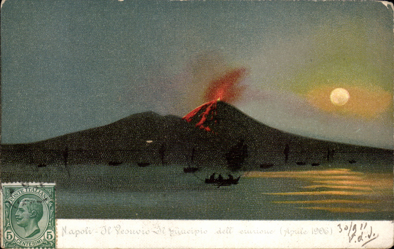 Italia - Italie - Italy - Napoli - Naples - Il Vesuvio - CPA 