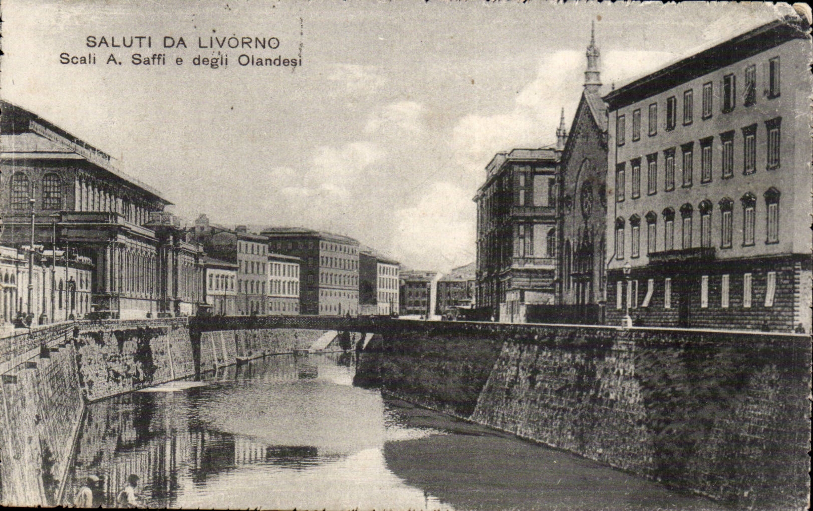 Italie - Italia - Italy - Saluti da Livorno - - CPA 