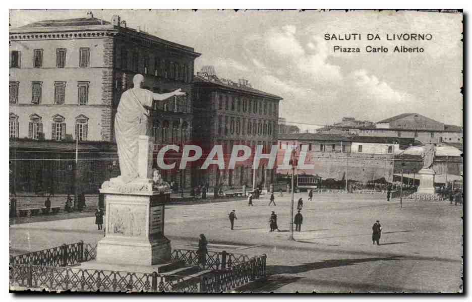 Italia - Italie - Italy - Saluti da Livorno - - CPA 