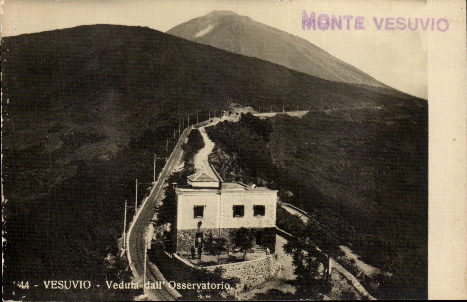 Italia - Italie - Italy - Mount Vesuvius - Monte Vesuvio - CPA 