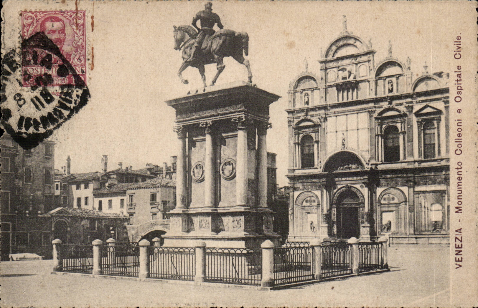Italia - Italie - Italy - Venice - Venezia - Monumento Colleoni - CPA 