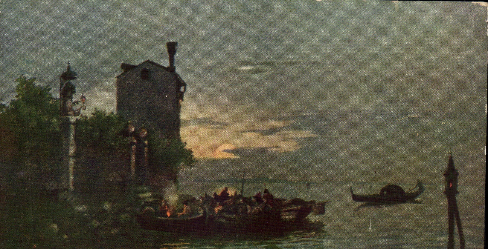 Italia - Italie - Italy - Venice - Venezia - Laguna - Bragozzi - CPA 