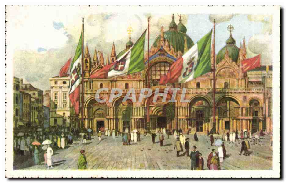 Italia - Italie - Italy - Venice - Venezia - Basilica di S Marco - CPA 