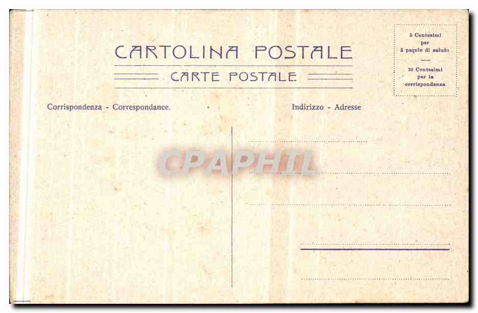 Italia - Italie - Italy - Verona - Veduta - CPA  — Rückseite