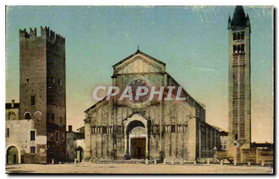 Italia - Italie - Italy - Verona - Basilica di S Zeno Maggiore - CPA 