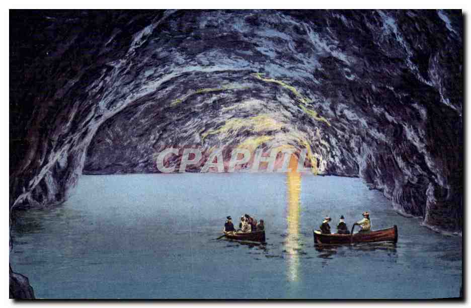 Italia - Italie - Italy - Capri - La Grotta Azzurra - CPA 