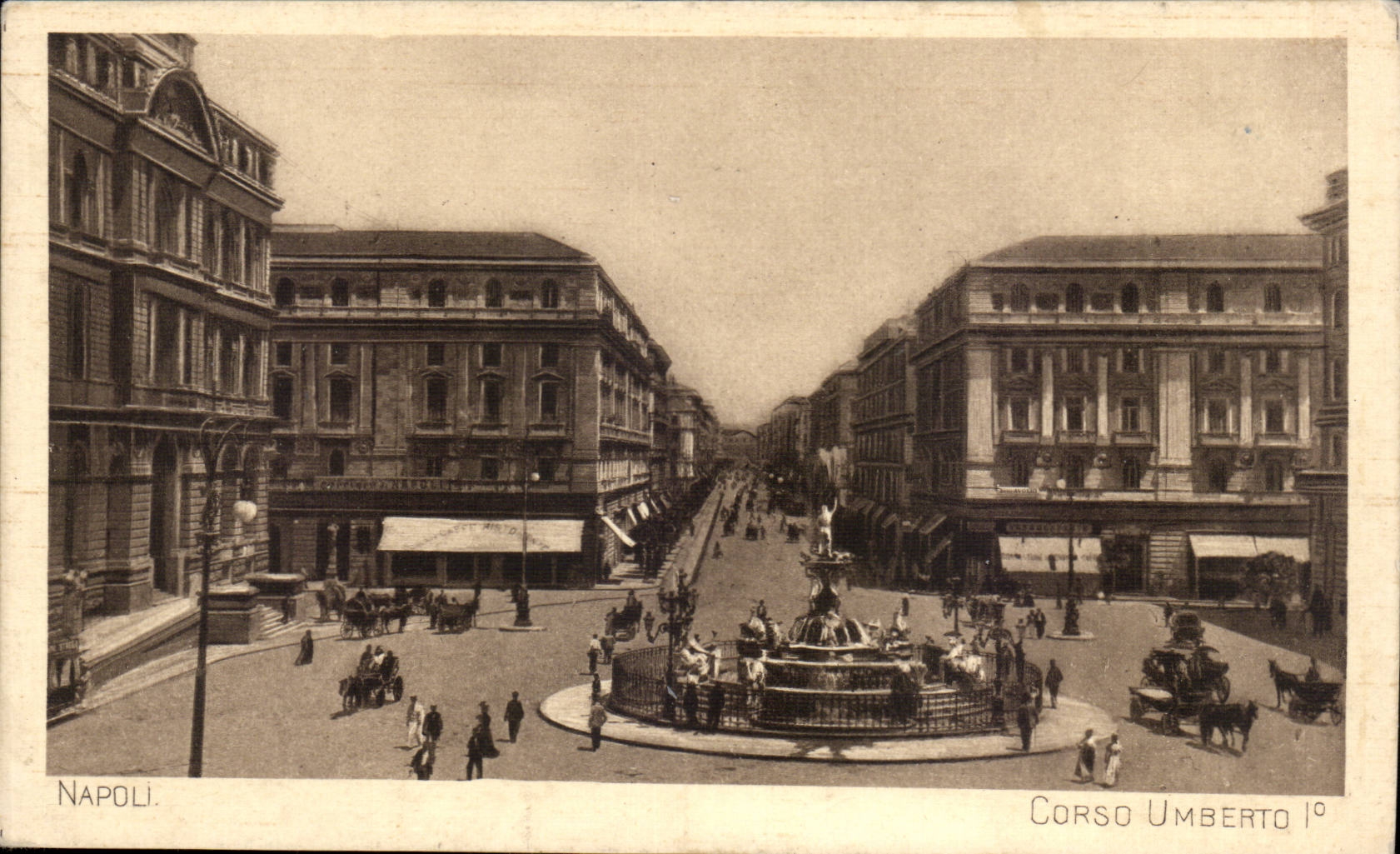 Italia - Italie - Italy - Naples - Napoli - Corso Umberto - CPA 