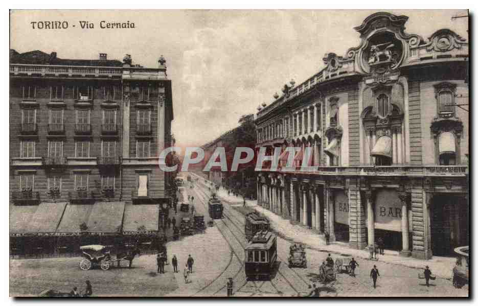 Italia - Italie - Italy - Torino - Turin - Via Cernaia - CPA 