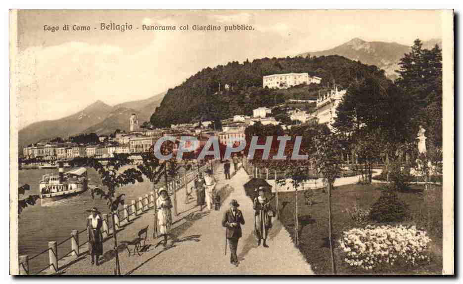Italia - Italie - Italy - Lago di Como - Panorama di Bellagio - CPA 