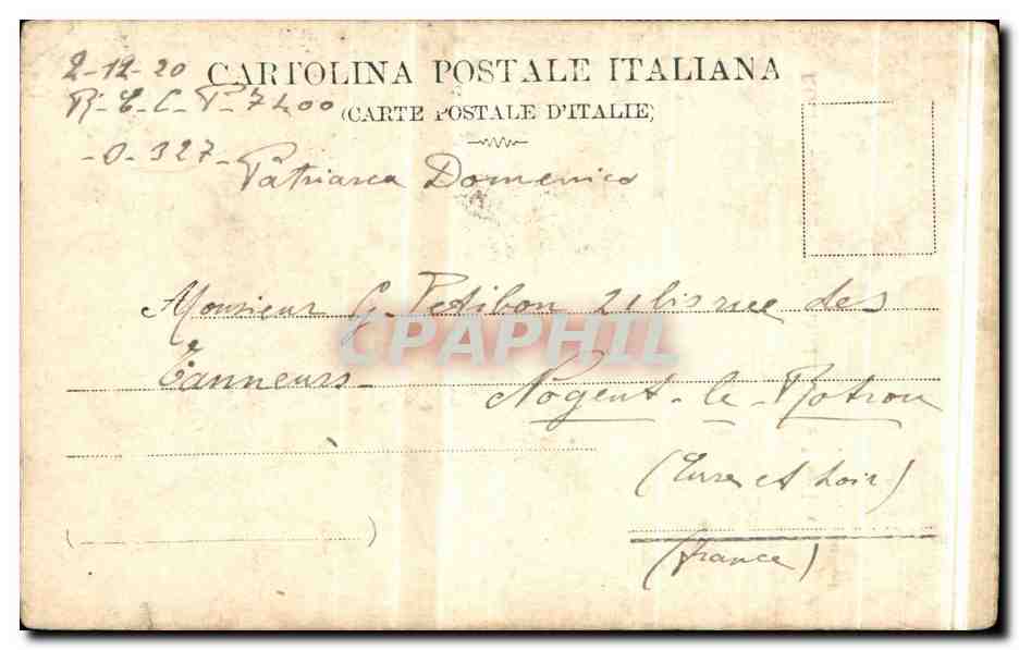 Italia - Italie - Italy - Roma - Rome - Palazzo Vaticano La Torre Leonina - CPA  — Rückseite