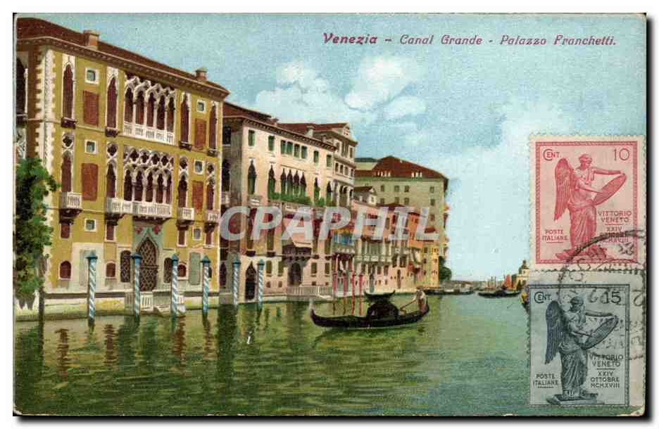 Italia - Italie - Italy - Venice - Venezia - Canal Grande - CPA 