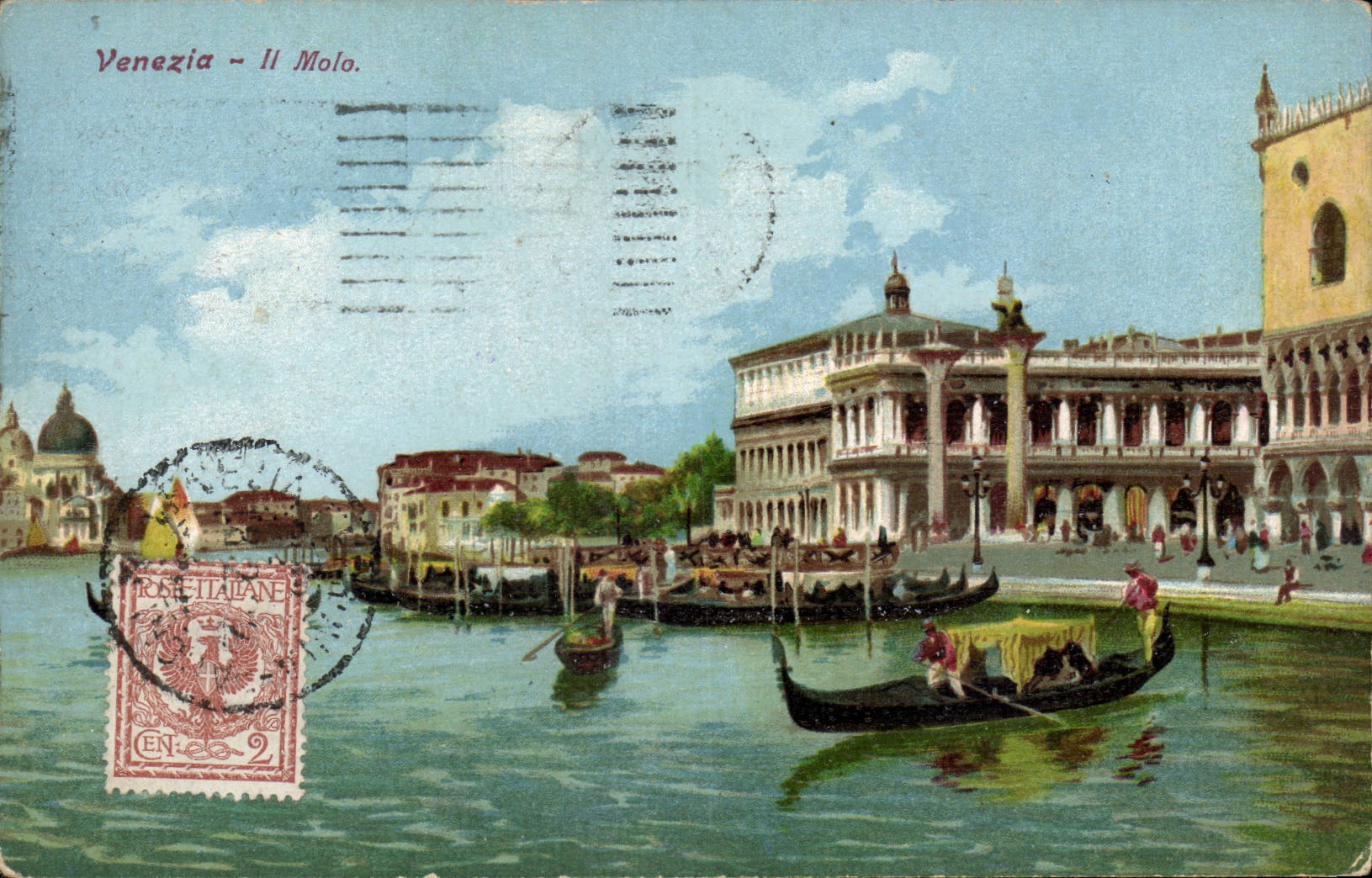 Italia - Italie - Italy - Venice - Venezia - Il Molo - CPA 