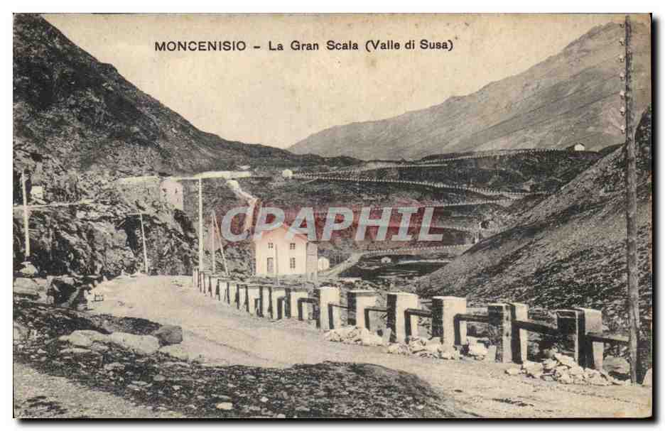 Italia - Italie - Italy - Moncenisio - La Gran Scala - CPA 