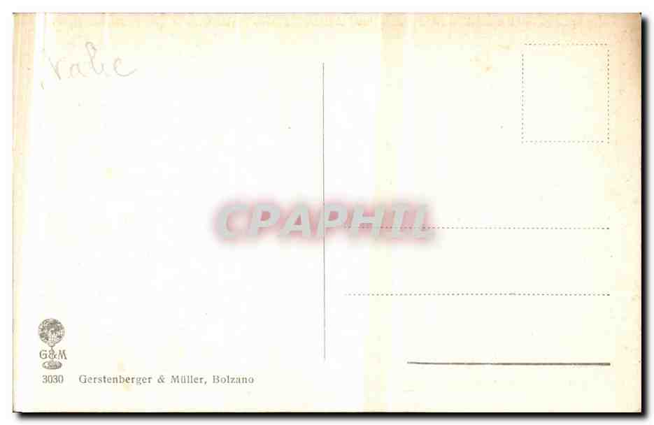 Italia - Italie - Italy - Bolzano - Piazza delle Erbe - CPA  — Rückseite