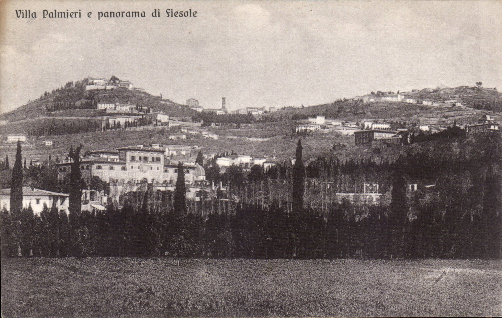Italia - Italie - Italy - Vila Palmieri e panorama - CPA 