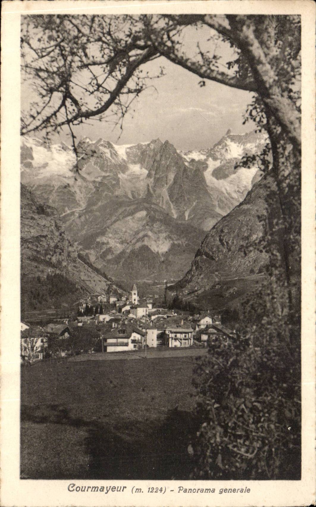 Italia - Italie - Italy - Aosta - Courmayeur - CPA 