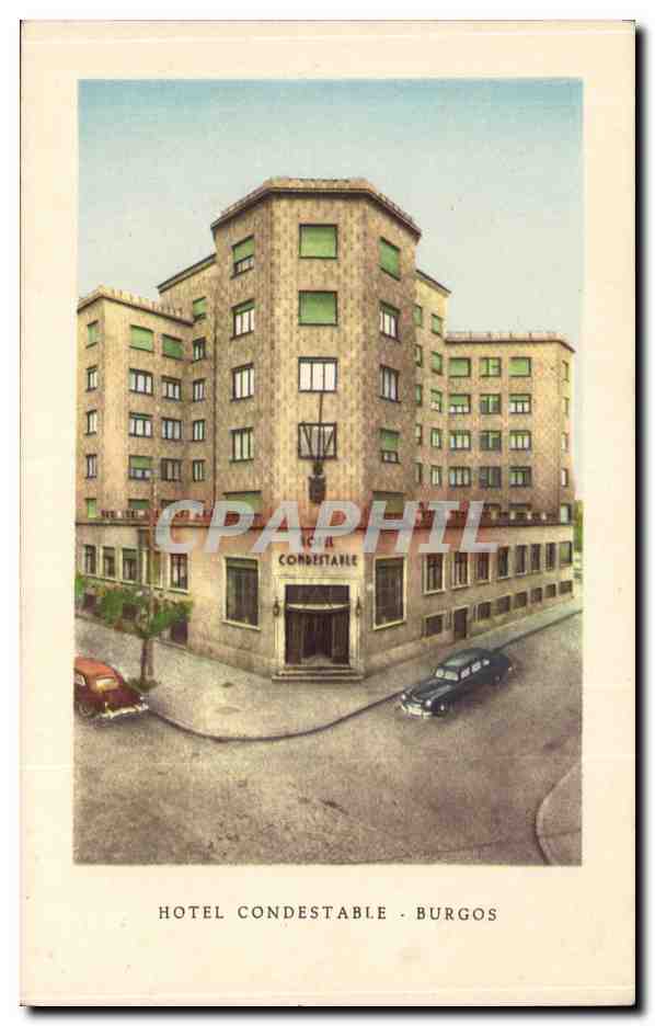 Espana - Espagne - Spain - Burgos - Hotel Condestable - CPA 