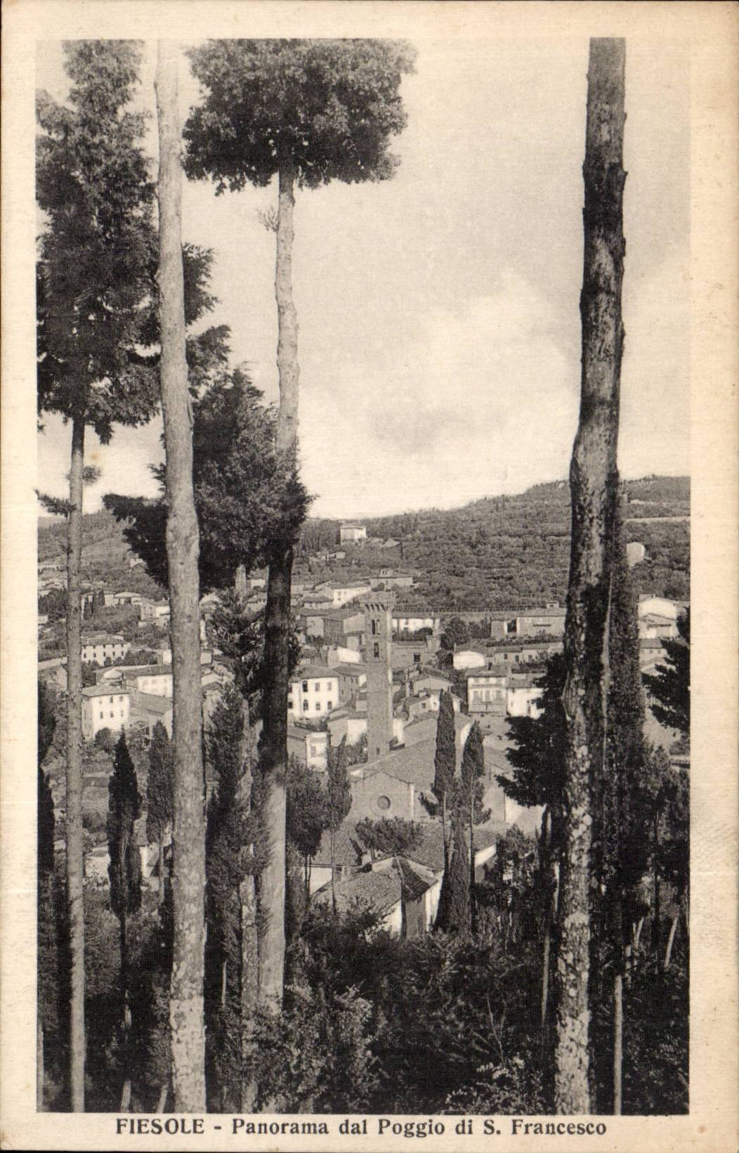 Italia - Italie - Italy - Fiesole - Vue Generale - CPA 