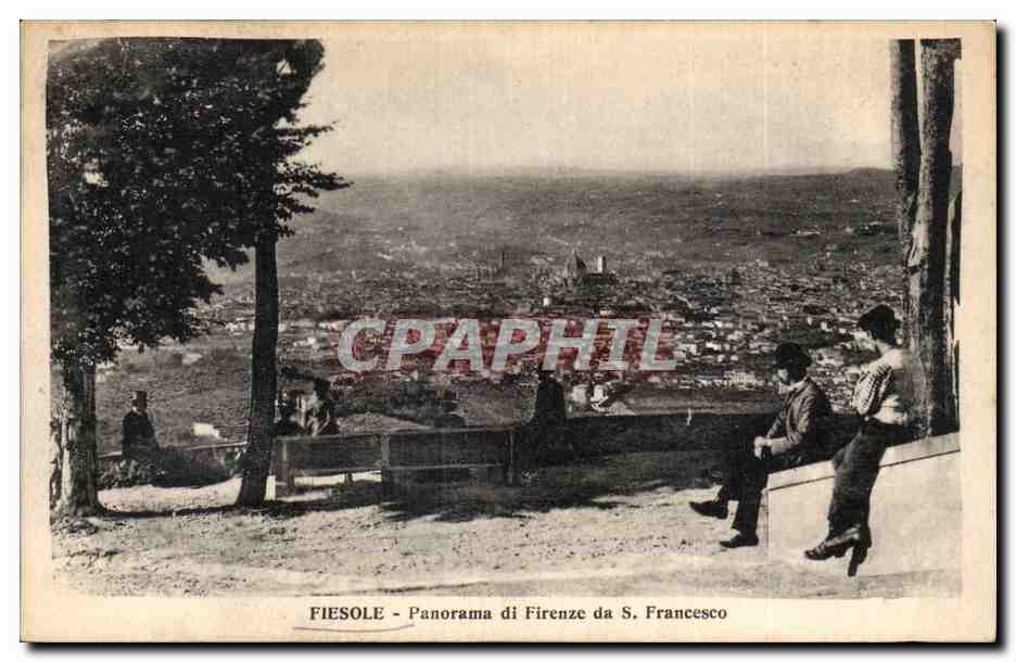 Italia - Italie - Italy - Fiesole - Panorama di Firenze - CPA 