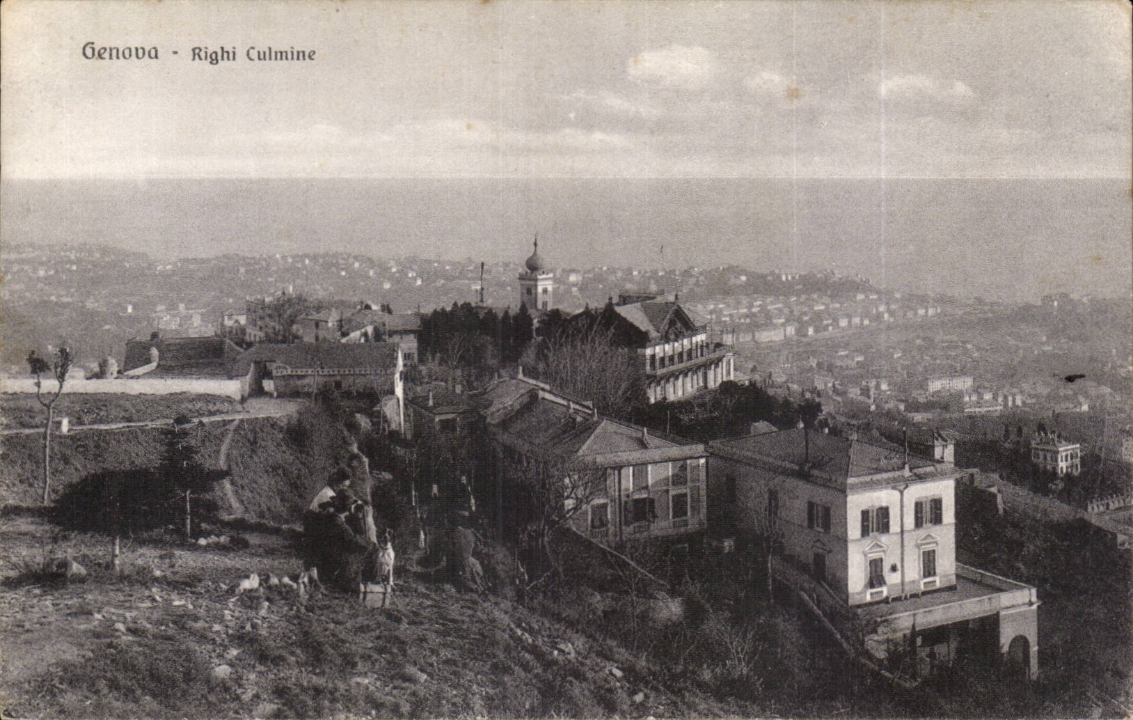 Italia - Italie - Italy - Fiesole - Genova - Genoa - Righi Culmine - CPA 