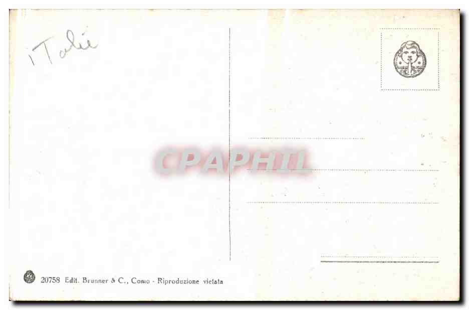 Italia - Italie - Italy - Naples - Napoli - Gradinata di Chiaia - CPA  — Verso