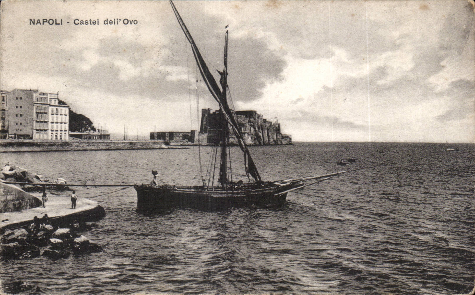 Italia - Italie - Italy - Naples - Napoli - Castel dell'Ovo - CPA 