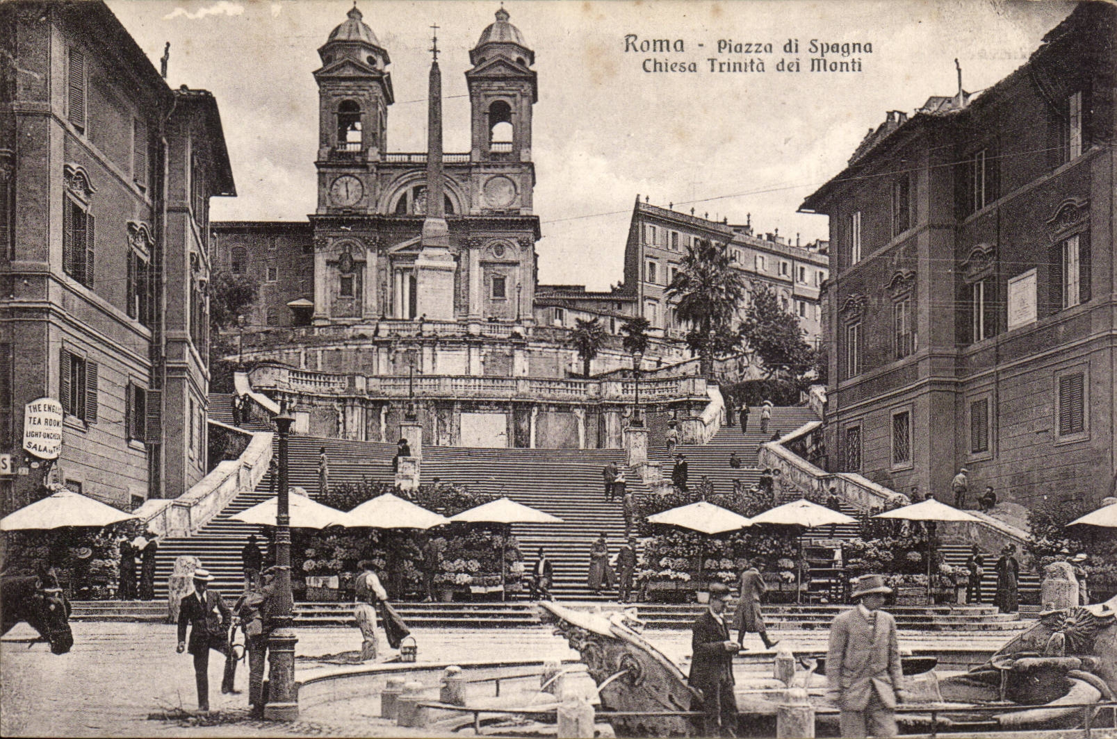 Italia - Italie - Italy - Rome - Roma - Piazza di Spagna - CPA 