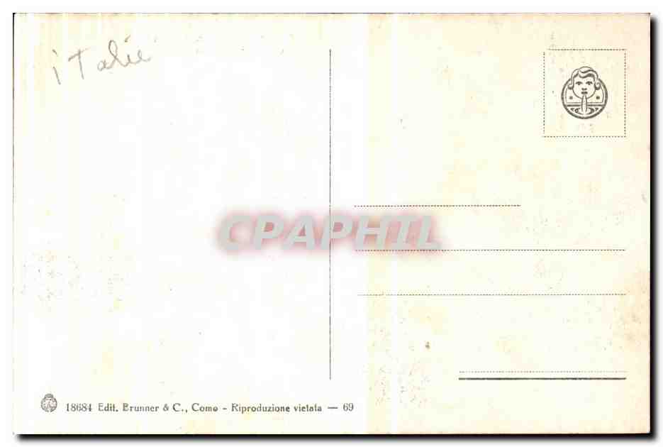Italia - Italie - Italy - Rome - Roma - Piazza di Spagna - CPA  — Rückseite