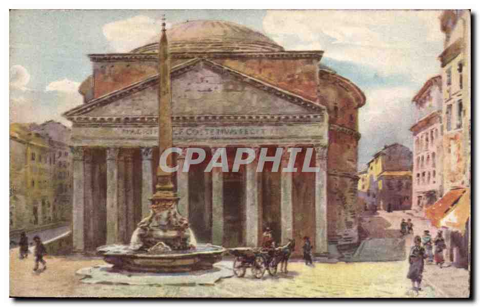 Italia - Italie - Italy - Rome - Roma - Il Pantheon - CPA 