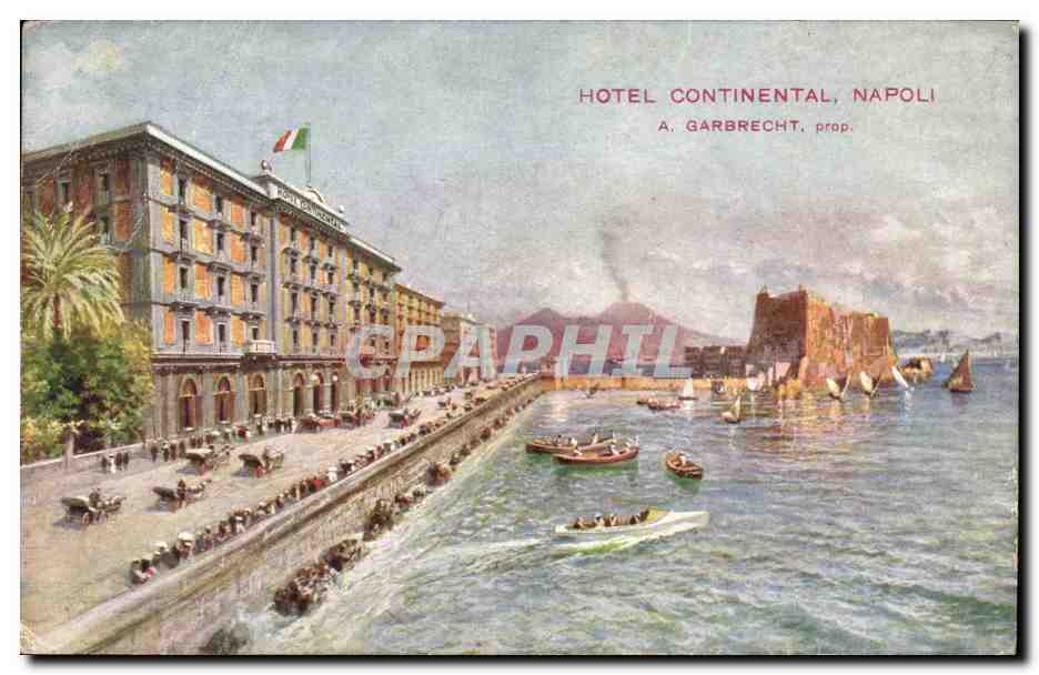 Italia - Italie - Italy - Naples - Napoli - Hotel Continental - CPA 