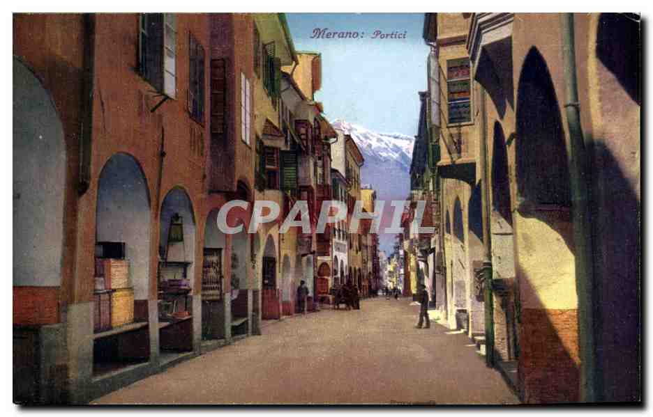 Italia - Italie - Italy - Merano - Portici - CPA 
