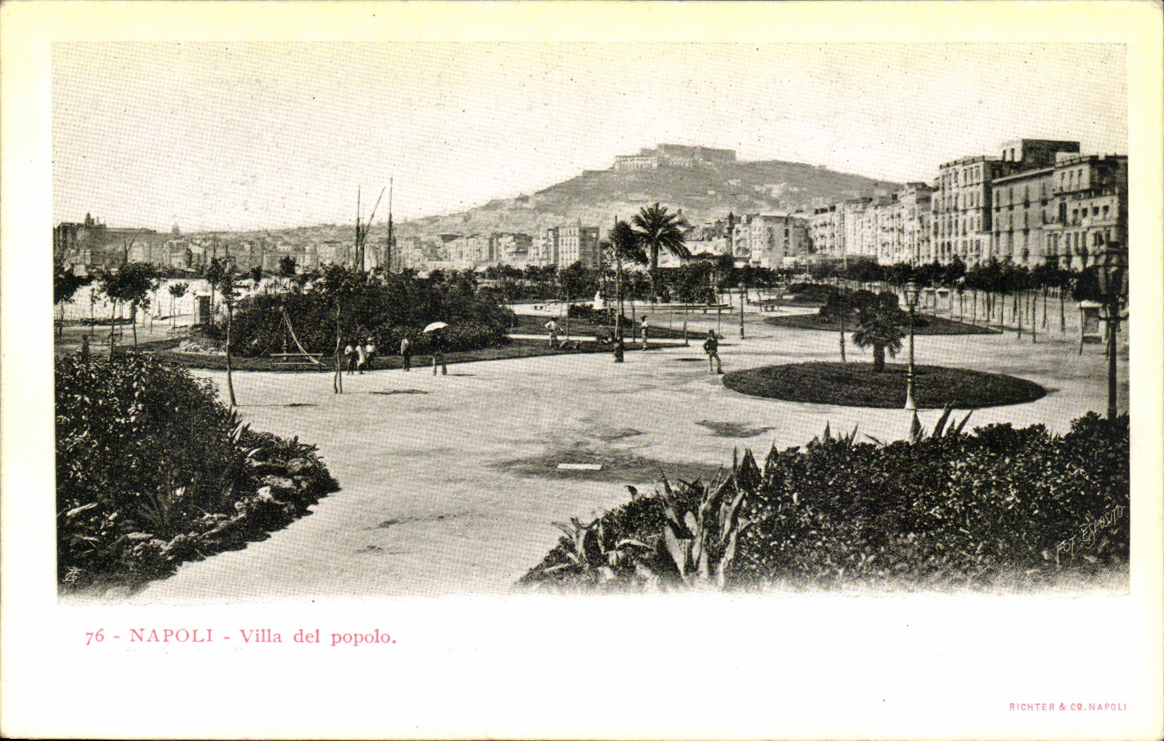 Italia - Italie - Italy - Naples - Napoli - Villa del popolo - CPA 