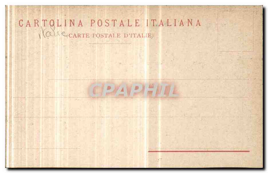 Italia - Italie - Italy - Naples - Napoli - Posillipo - CPA  — Verso