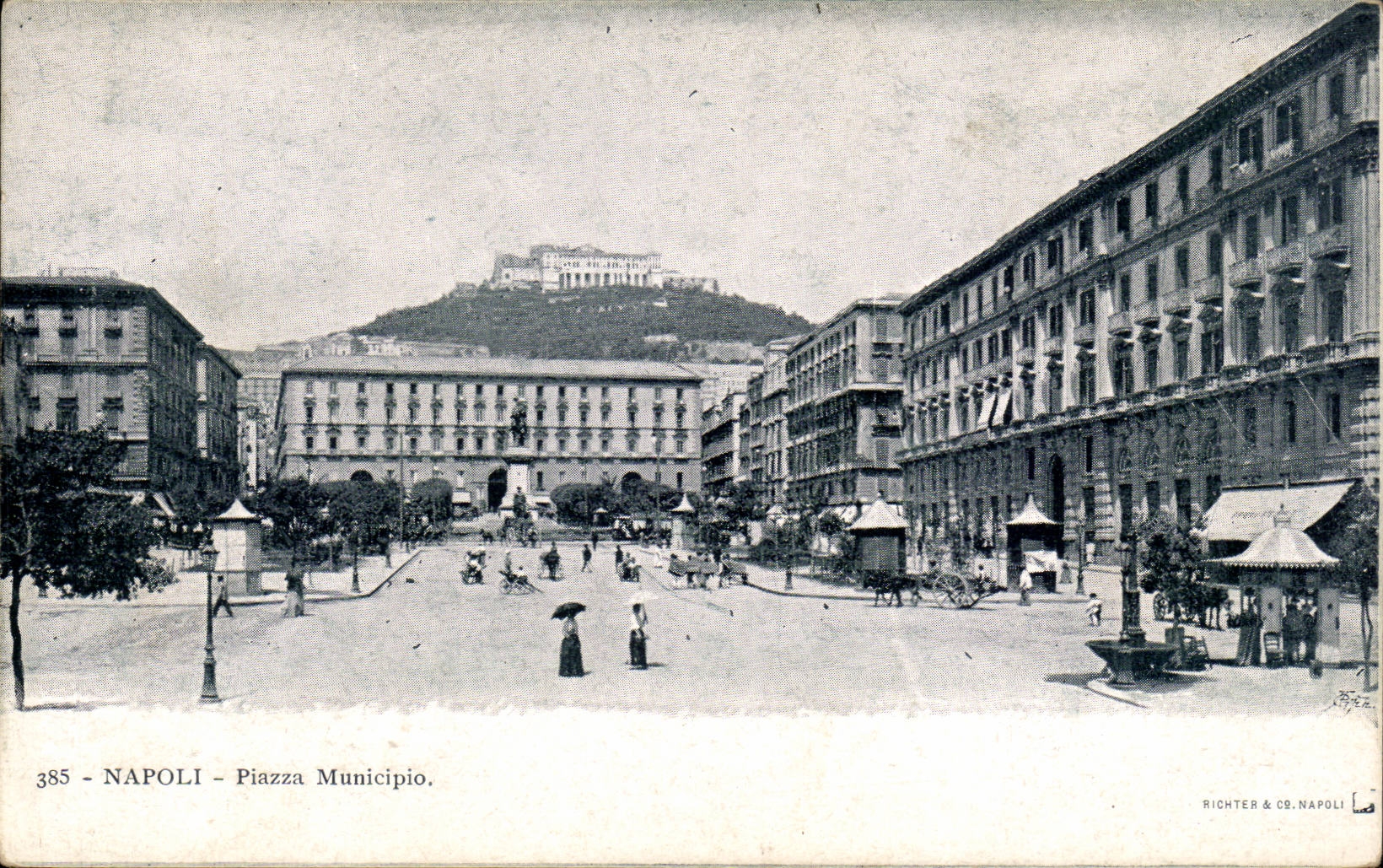 Italia - Italie - Italy - Piazza Municipio - CPA 