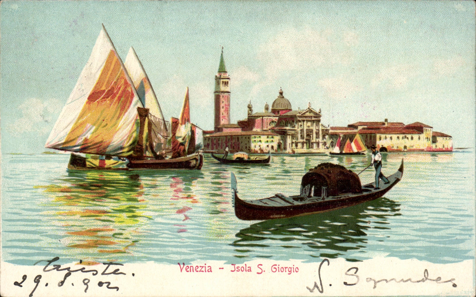 Italia - Italie - Italy - Venice - Venezia - Isola S Giorgio - CPA 