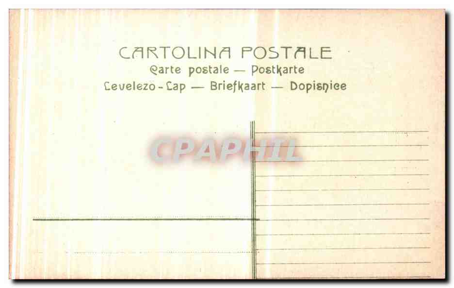 Italia - Italie - Italy - Pompeii - CPA  — Rückseite