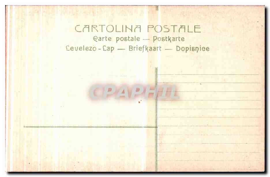 Italia - Italie - Italy - Pompeii - CPA Goat Chevre — Rückseite