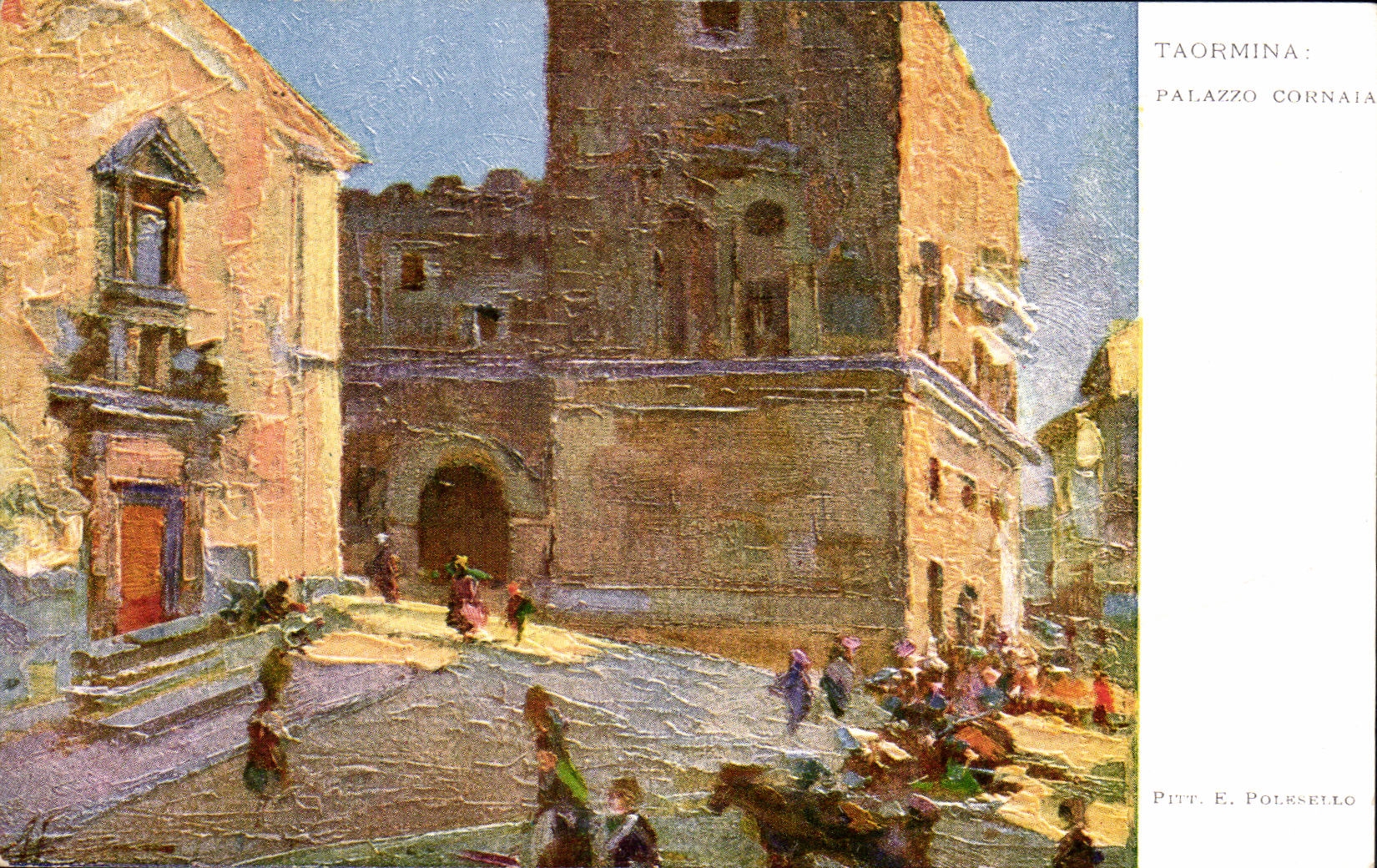 Italia - Italie - Italy - Taormina - Palazzo Cornaia - CPA 