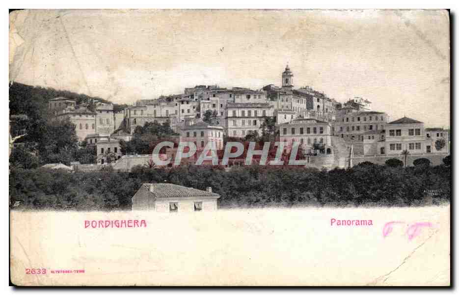 Italia - Italie - Italy - Bordighera - Panorama - CPA 
