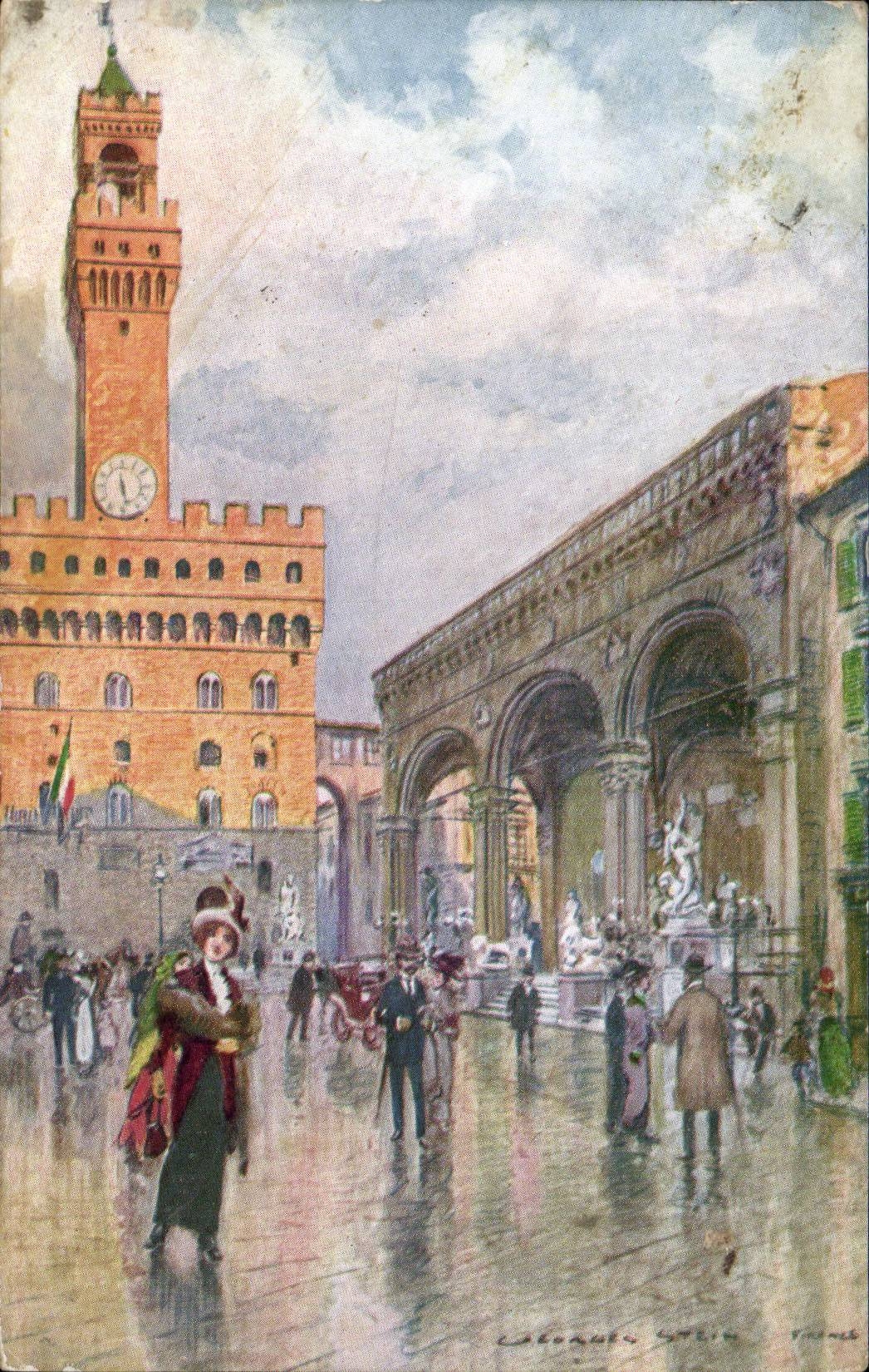 Italia - Italie - Italy - Florence - Firenze - Loggia dell'Orcagna - CPA 